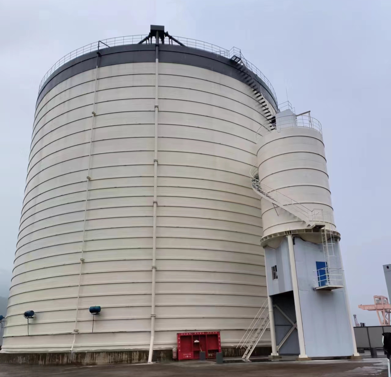 鄱阳10万吨水泥钢板库